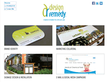 Tablet Screenshot of designremedyinc.com